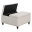 81.5cm Wide Tufted Square Standard Ottoman with Storage-785603363