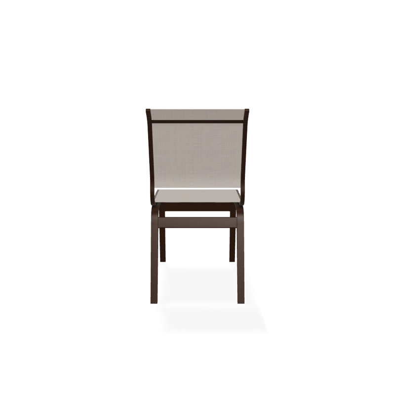 Chaise d'appoint de salle à manger Hiraku, Kona texturé, Naturel