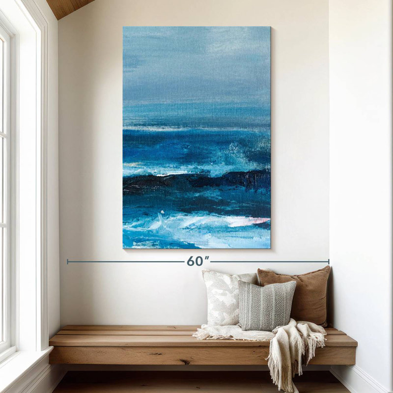 Avery Inverted Horizon Abstract, 51" H x 34" W