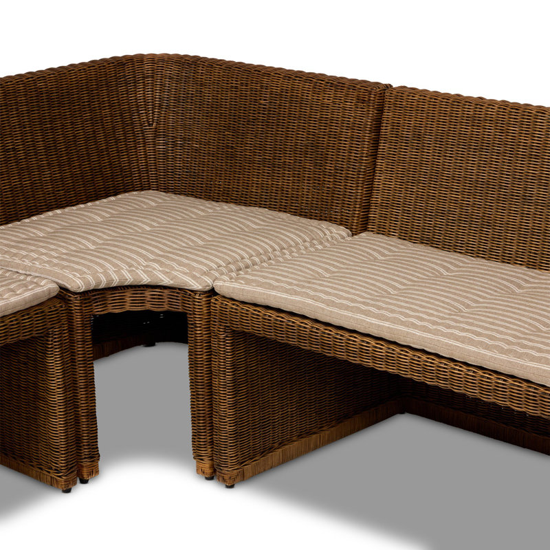 Senna Dining Banquette L Shape 83", 32.5" H x 83.25" W x 83.25" D