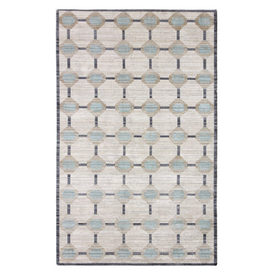Jaipur Living Alaric Power Loomed Modern/Contemporary Blue/Gray Area Rug (8'6inX11'6in)