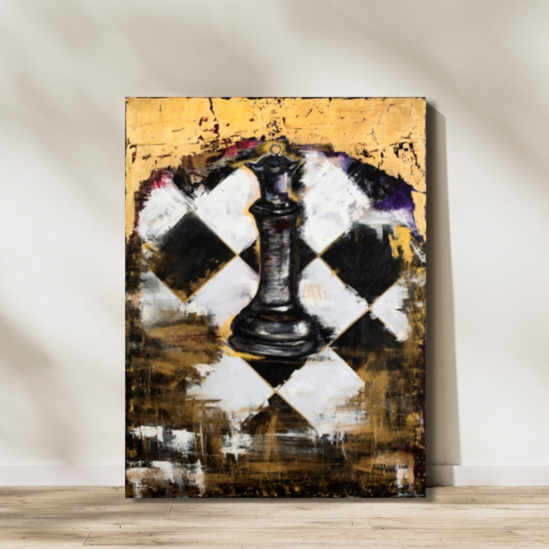 Chess Queen Print by Gaia Simonyan