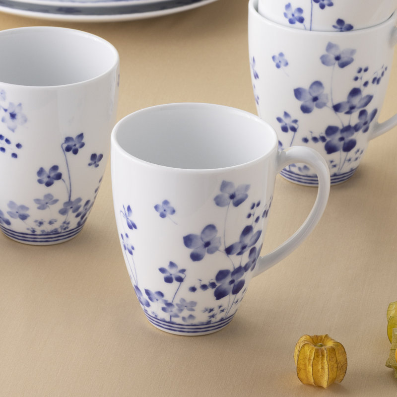 Mugs Noritake Bloomington Road, 16 oz, Bleu, 4