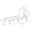 Keter Atlas Folding Plastic Sun Lounger
