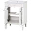 Rangement de salle de bain, meuble-lavabo simple avec lavabo supérieur, meuble-lavabo simple pour salle de bain-106834845