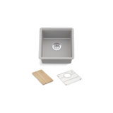 Billings Undermount Bar Sink With Accessories