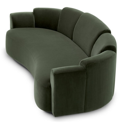 Sofa Marbella Torrin Green Velvet