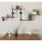 Dayli 4 Piece Pine Floating Shelf