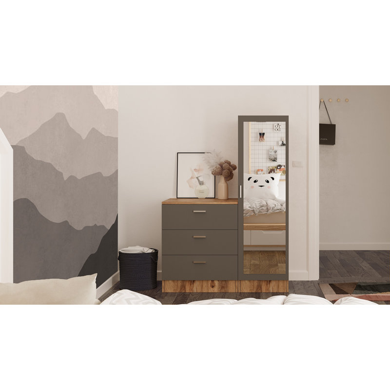 Multi Purpose Cabinet, Brun / gris