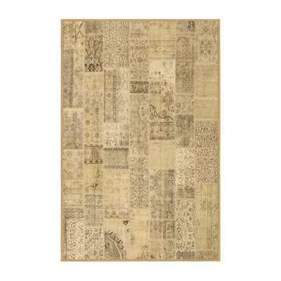 Washable Patchwork Indoor Rug
