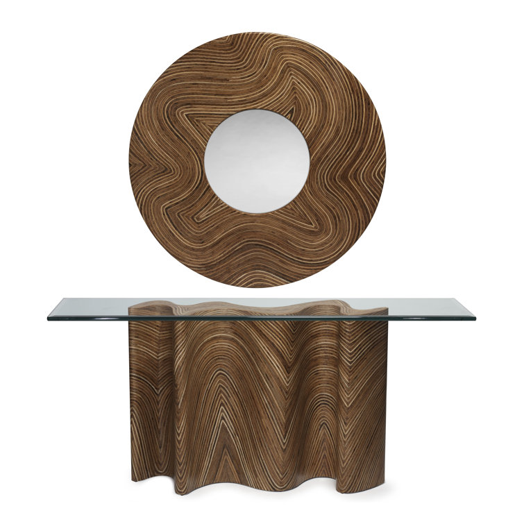 Showtime 72'' W Glass Console Table