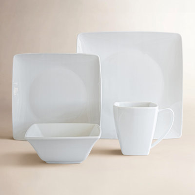 Haberfield Porcelain China Dinnerware Set 32 Piece - Service for 8