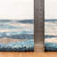 Deer Leap Kit Kemp x Annie Selke Hand Hooked Wool Blue Rug-96606301