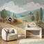 Décoration murale pastorale paysage roulant Rolling Hills-2146418131-2146417711