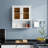  26 in. W x 30 in. H Bathroom Storage Wall Cabinet Fully Assembled with Sensor Light-1909904047