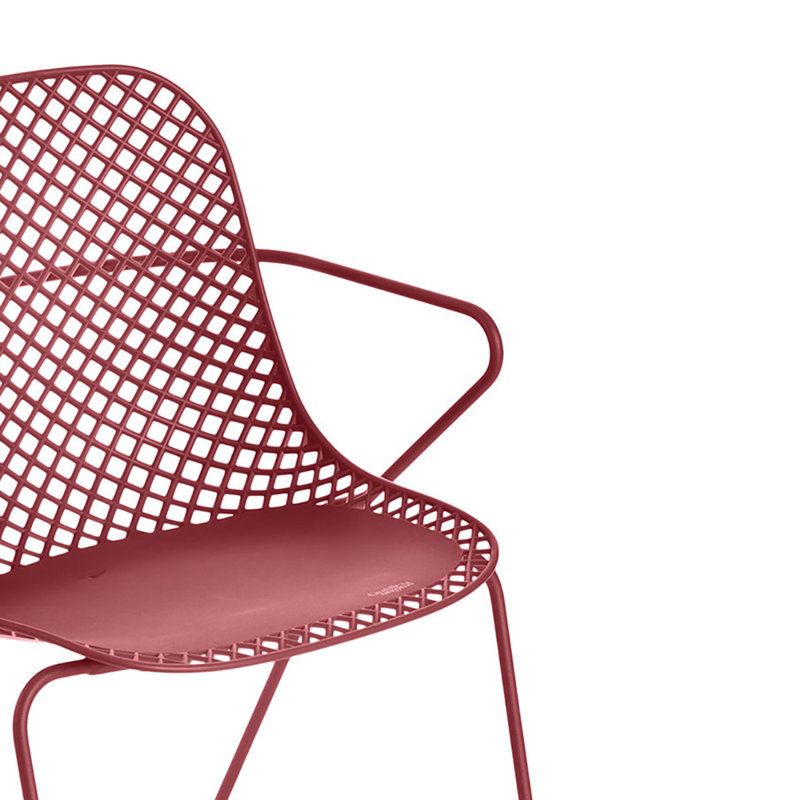 Fauteuil Ramatuelle, Rouge Bossa Nova