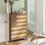 Buffet 55 po, 2 tiroirs / 3 portes, sculpté à la main - standard