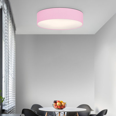Parvin Fabric Flush Mount
