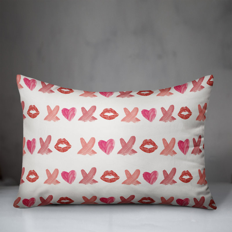 Coussin extérieur rouge à lèvres XO