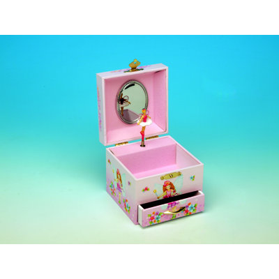 Wood Jewelry Box + Musical