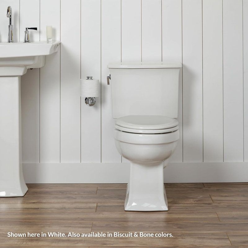 Siège de toilette Mayfair Cameron en bois 1841EC, Biscuit