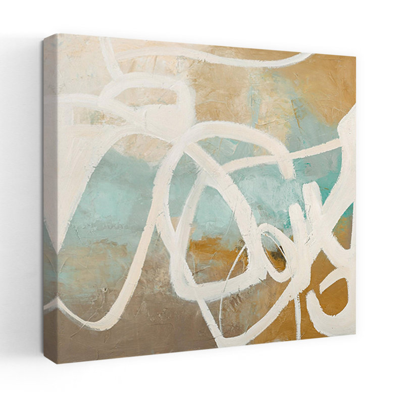 Notifier l'art abstrait contemporain contemporain, H 18 po x l 18 po