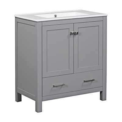 Meuble-lavabo moderne avec lavabo simple