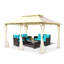Briann 4m x 3m Steel Party Tent