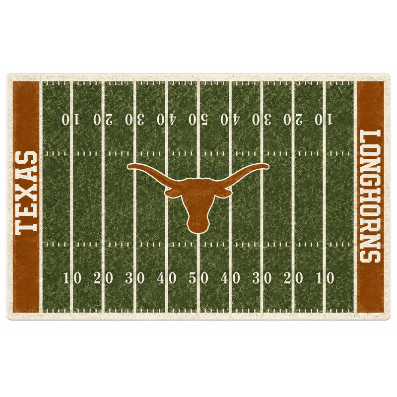Université de Texas Home Field, Rectangle 5 pi 4 po x 7 pi 8 po