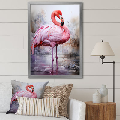 Hummna " Animal Coral Flamingo Delicate II "