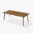 SeeHill Aluminum Outdoor Dining Table All-Weather Patio Table with 2.2" Umbrella Hole, Adjustable Height, Rust-Proof for Garden, Poolside, Patio, Brown-1081827727