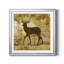Country Deer - peinture encadrée-120275808-120275809