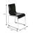 Jarnagin Modern Acrylic Dining Chair – Transparent Kitchen Side Chair with Chrome Steel Frame, Stackable and Lightweight with Floor Protectors for Dining Room or Office-1948303350-1937861829