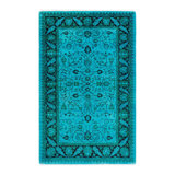 Fine Vibrance One-of-a-Kind 2' 9" X 4' 4" Hand Knotted Area Rug