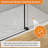 Single Sliding Frameless Shower Door