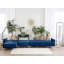 Childers 5 Seater Velvet Sofa Bed-412182803-412182800