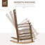 Chaise berçante à haut dossier Traditional-72564313