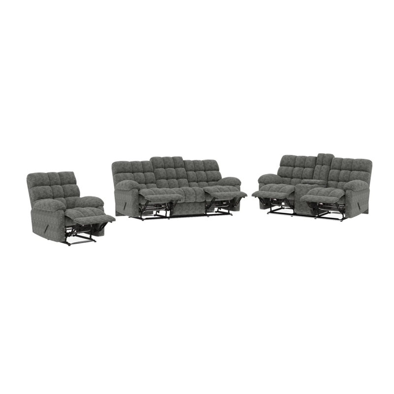 Ensemble de salon configurable Lancaster, Gray
