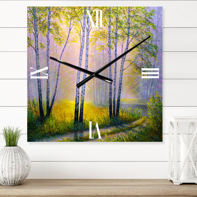 Metal Wall Clock