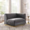 Sanguine Channel Tufted Performance Velvet Modular Sectional Sofa Chair