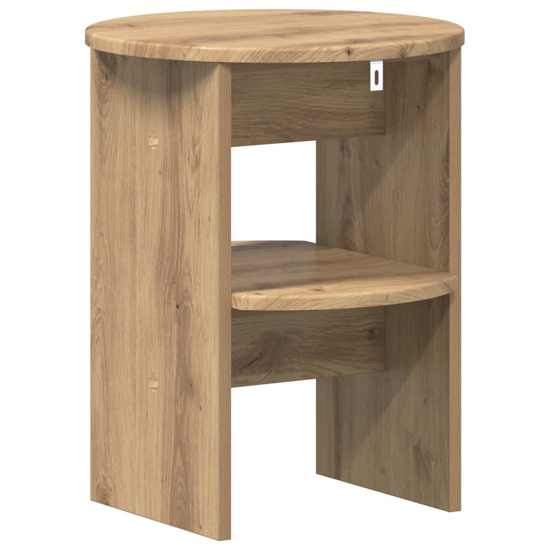 End Table, Artisan Oak, 1