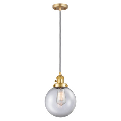 Luminaire suspendu sphère 1 lumière Lorri