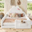 Lit pour enfant rembourré TeddyNest-134477506-134477507