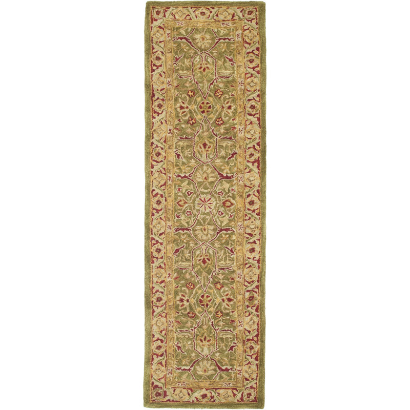 Tingley Hand Tufted Wool Pile Oriental Rug, Runner 2'3" x 14'