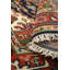 Tapis bleu marine fait à la main 3 x 5 po