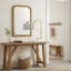 Lampe de table en métal 9 x 14,3 x 25,2 po