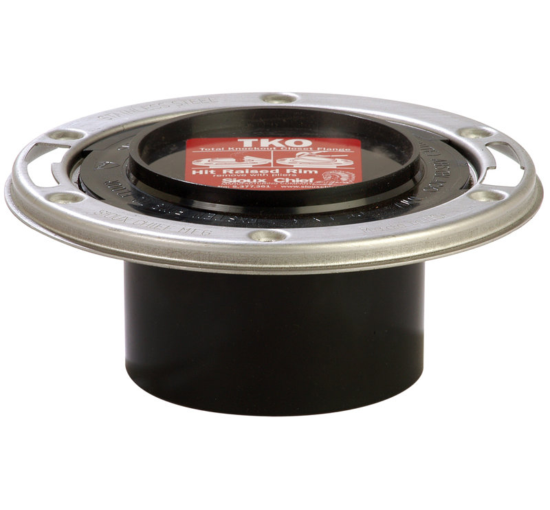Sioux Chief ABS Closet Flange with Stainless Steel Swivel Ring