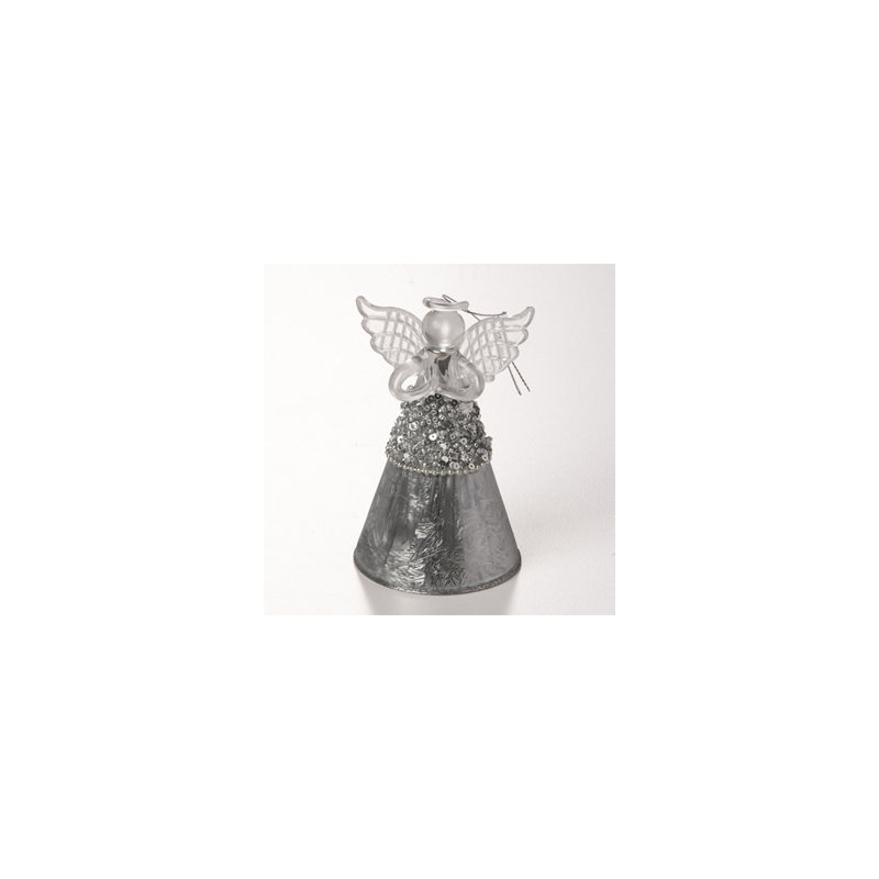Ornement figurine suspendue de fée à billes, H 3 po x l 5 po x P 3 po
