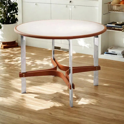 Round French dining table