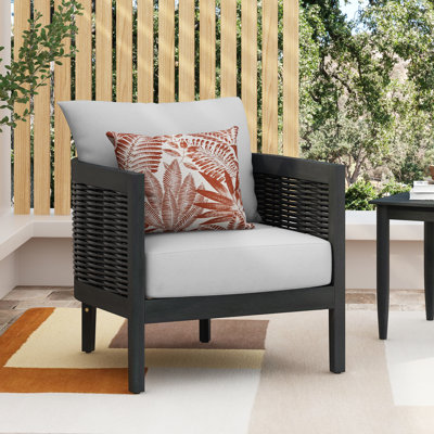 Treadway Wicker Outdoor Lounge Chair